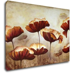 Impresi Obraz Malované květiny - 70 x 50 cm