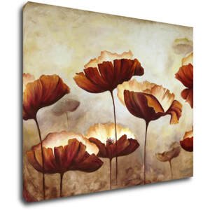 Impresi Obraz Malované květiny - 90 x 70 cm