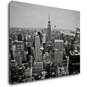 Impresi Obraz Osvětlený New York - 90 x 70 cm