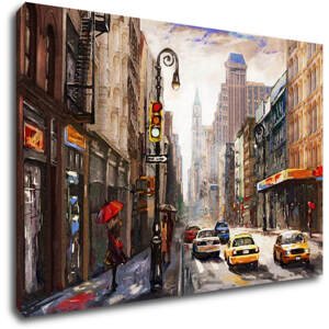 Impresi Obraz New York malba - 90 x 60 cm