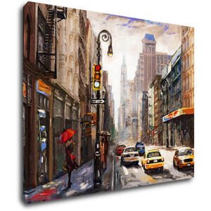 Impresi Obraz New York malba - 90 x 70 cm