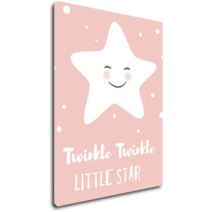 Impresi Obraz Pink twinkle twinkle little star - 30 x 40 cm