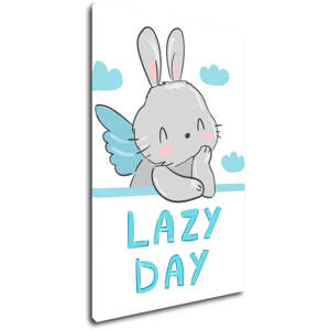 Impresi Obraz Blue and grey bunny - 20 x 30 cm