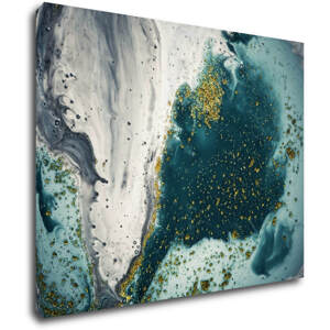 Impresi Obraz Abstrakt modrý - 90 x 70 cm