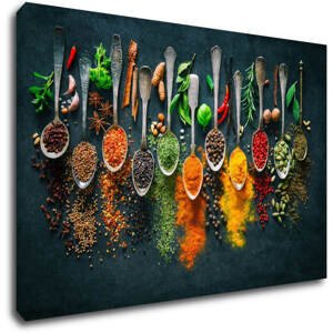 Impresi Obraz Koření na lžičkách - 30 x 20 cm