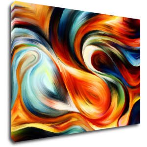 Impresi Obraz Pestrobarevný abstrakt - 70 x 50 cm