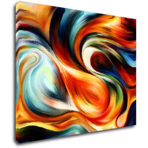 Impresi Obraz Pestrobarevný abstrakt - 90 x 70 cm
