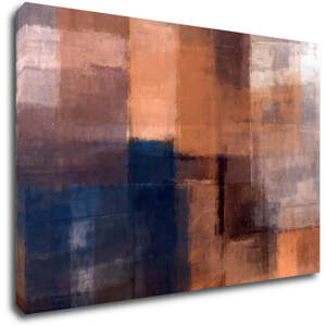 Impresi Obraz Kresba abstraktní obdélníky - 90 x 60 cm