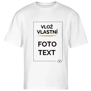 Oversized tričko s potiskem