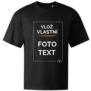 Oversized tričko s potiskem