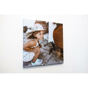 Fotoobraz 50x50 cm z vlastní fotografie, Plátno 100% bavlna: Premium Canvas 390g/m², S lakováním