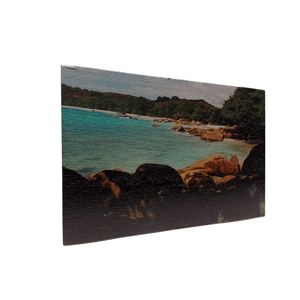Oboustranný tisk na dřevo 30x20 cm z vlastní fotografie, Bukové dřevo, Oboustranný tisk