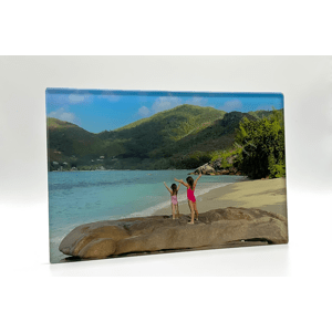 Expresní výroba - tisk na sklo 60x40 cm z vlastní fotografie, Sklo clearvision, S nalepovacím háčkem