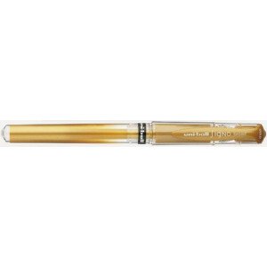 Uni-ball, UM-153, Signo Broad, prémiové gelové pero, kusové, 1 ks Barva: Metalická zlatá