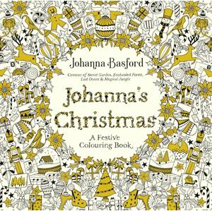 Johanna's Christmas, antistresové omalovánky, Johanna Basford