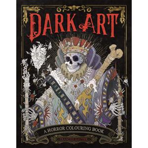 Dark Art, hororové antistresové omalovánky, Francois Gautier