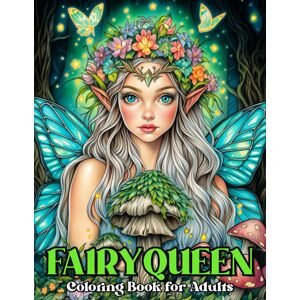 Fairy Queen, antistresové omalovánky, Max Brenner