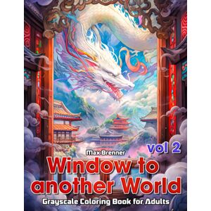 Window to Another World 2, antistresové omalovánky, Max Brenner