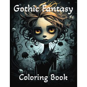 Gothic Fantasy, antistresové omalovánky, Stephanie Smith