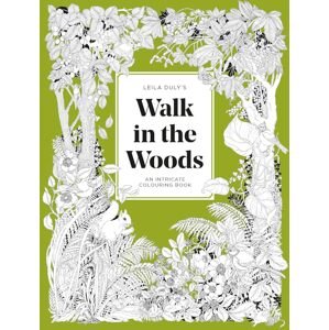 A Walk in the Woods, antistresové omalovánky, Leila Duly