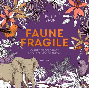 Faune Fragile, antistresové omalovánky, Paule Brun
