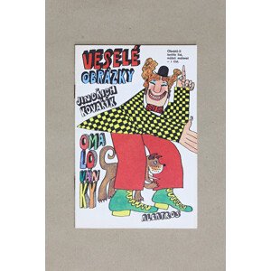 Veselé obrázky, 1027, retro omalovánky, Jindřich Kovařík