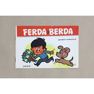 Ferda a Berda, 1093, retro omalovánky, Zdeněk Kondelík a Tomáš Pěkný