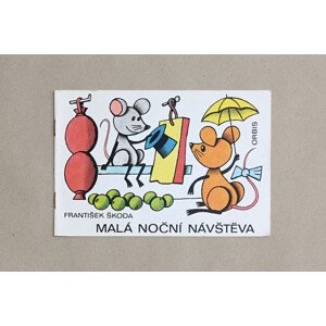 Malá noční návštěva, 1097, retro omalovánky, František Škoda