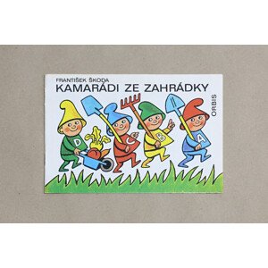 Kamarádi ze zahrádky, 1100, retro omalovánky, František Škoda a Vlasta Svobodová