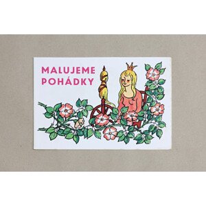 Malujeme pohádky, 1102, retro omalovánky, Karel Skála