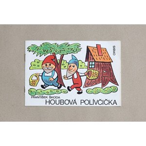 Houbová polívčička, 1116, retro omalovánky, František Škoda a František Lukáš