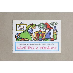 Návštěvy z pohádky, 1117, retro omalovánky, Helena Wernischová a Petr Karmín