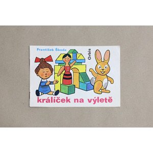 Králíček na výletě, 1118, retro omalovánky, František Škoda a Ladislav Dvořák