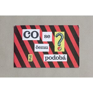 Co se čemu podobá, 1123, retro omalovánky, Dobroslav Foll a Olga Krejčová