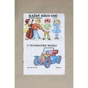 Každý něco umí a V technickém muzeu, 2000, retro omalovánky, kolektiv autorů