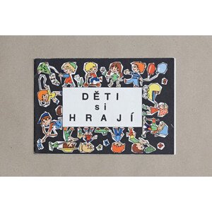 Děti si hrají, 2009, retro omalovánky, Edita Plicková