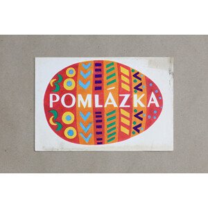 Pomlázka, 2013, retro omalovánky, Dagmar Rombergová