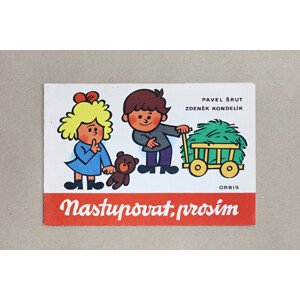Nastupovat, prosím!, 2023, retro omalovánky, Zdeněk Kondelík a Pavel Šrut