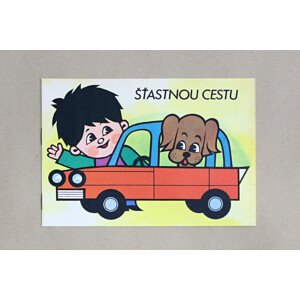 Šťastnou cestu, 2044, retro omalovánky, Zdeněk Kondelík a Vladimír Horan