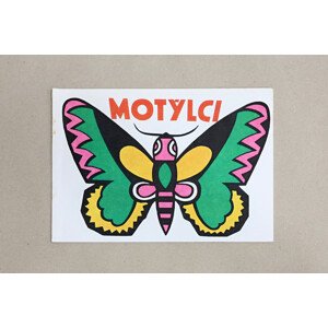 Motýlci, 2060, retro omalovánky, František Kopenec