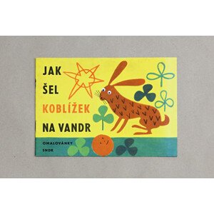 Jak šel koblížek na vandr, 2061, retro omalovánky, Helena Rokytová