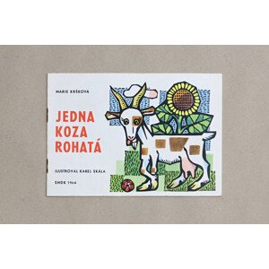 Jedna koza rohatá, 2080, retro omalovánky, Karel Skála a Marie Kršková