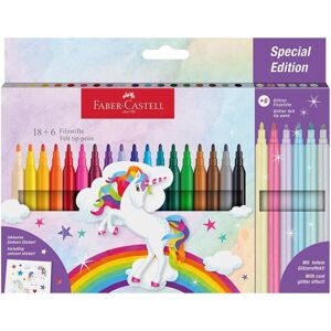 Faber-Castell, 554221, fixy, limitovaná edice jednorožec, 24 ks