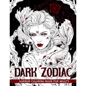 Dark Zodiac, antistresové omalovánky, Crook Crook