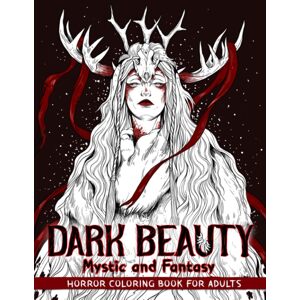 Dark Beauty Mystic and Fantasy, antistresové omalovánky, Crook Crook