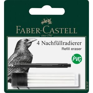 Faber-Castell Faber-Castell, 185697, náhradní pryž do gumovací tužky, 4 ks