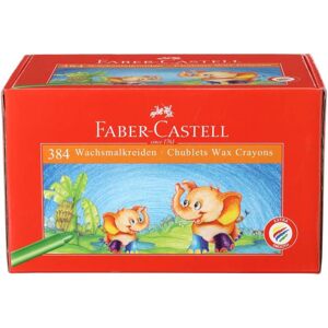 Faber-Castell Faber-Castell, 120047, trojhranné olejové pastely/voskovky, 384 ks