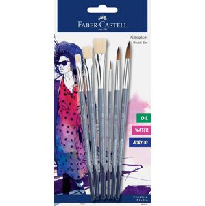 Faber-Castell Faber-Castell, 282891, sada univerzálních štětců, 6 ks