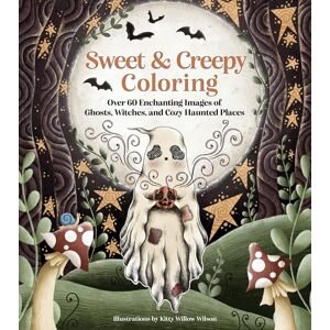 Sweet & Creepy Coloring, antistresové omalovánky, Kitty Willow Wilson