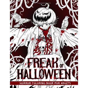 Freak of Halloween, antistresové omalovánky, Crook Crook